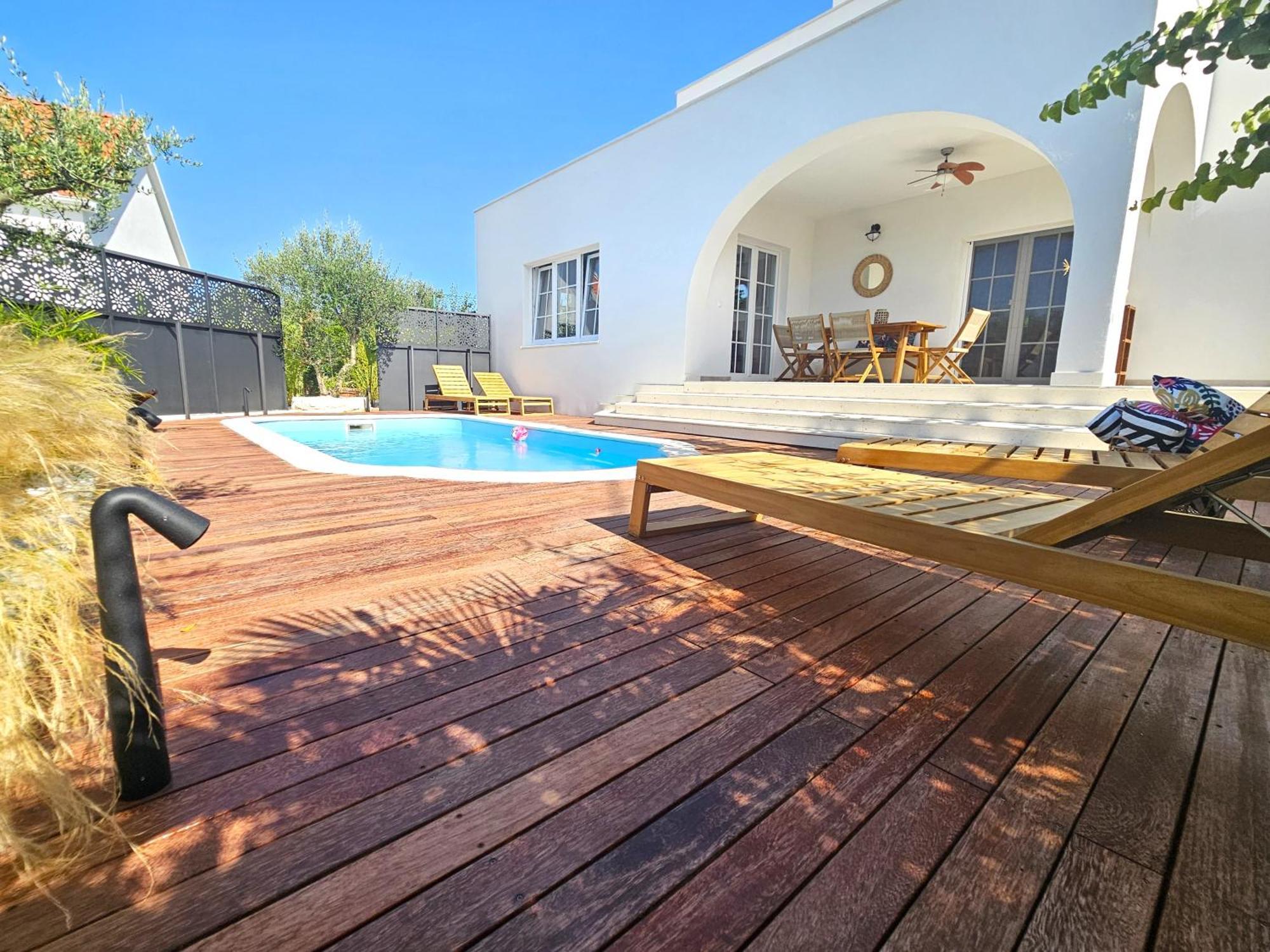 The Three Flowers Pool House Trogir Bagian luar foto