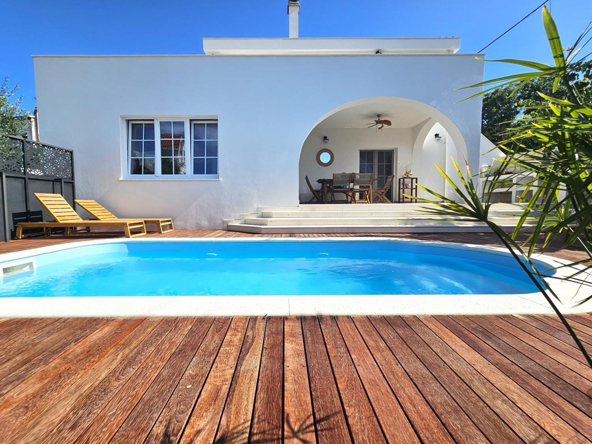 The Three Flowers Pool House Trogir Bagian luar foto