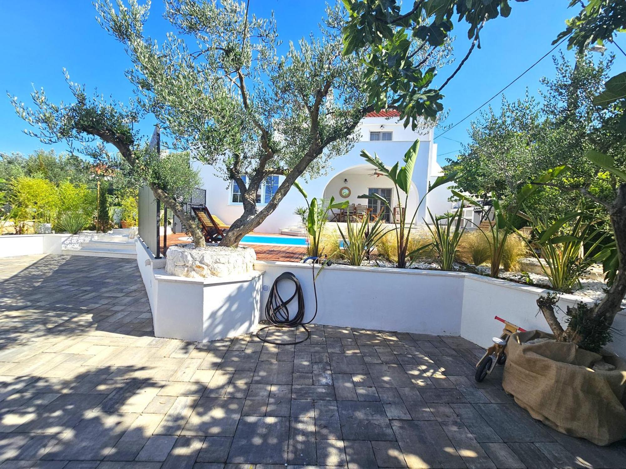 The Three Flowers Pool House Trogir Bagian luar foto